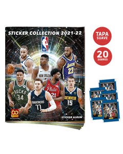 Kit NBA 2021/22 - Álbum + 20 Sobres