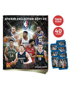 Kit NBA 2021/22 - Álbum + 40 Sobres