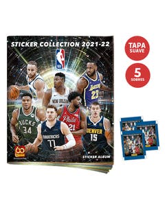 Kit NBA 2021/22 - Álbum + 5 Sobres