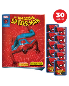 Spiderman 60th Anniversary - Álbum + 30 Sobres